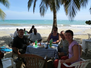 Lunch on the beach